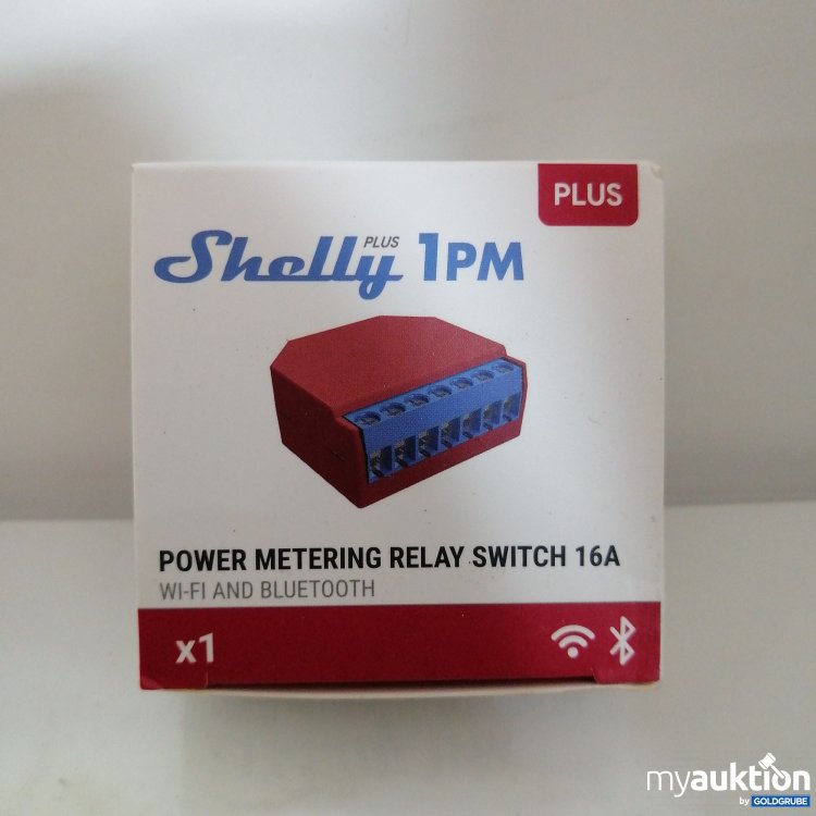 Artikel Nr. 759310: Shelly Power Relais Switch 16A mit WiFi