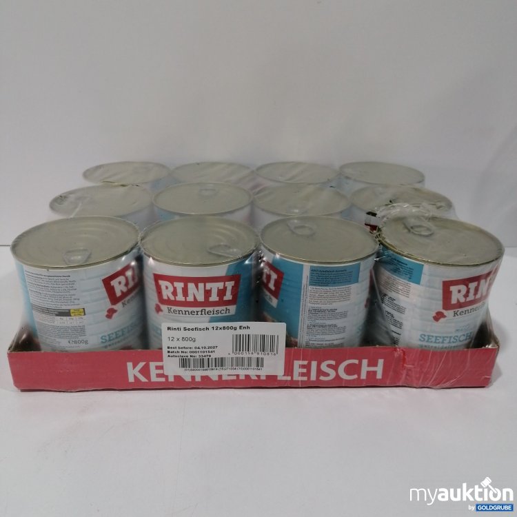 Artikel Nr. 784311: Rinti Kennerfleisch mit Seefisch 800g 