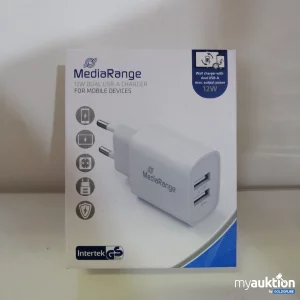 Artikel Nr. 759311: MediaRange 12W Dual USB A Adapter 