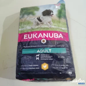 Auktion Eukanuba Adult Trockenfutter für Hunde 3kg