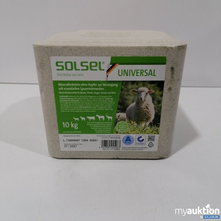 Artikel Nr. 784312: Solsel Universal Mineralleckstein 10kg