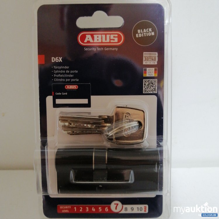 Artikel Nr. 758315: Abus D6X Türzylinder 