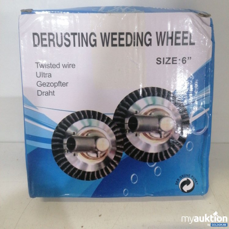 Artikel Nr. 678316: Derusting Weeding wheel  6"