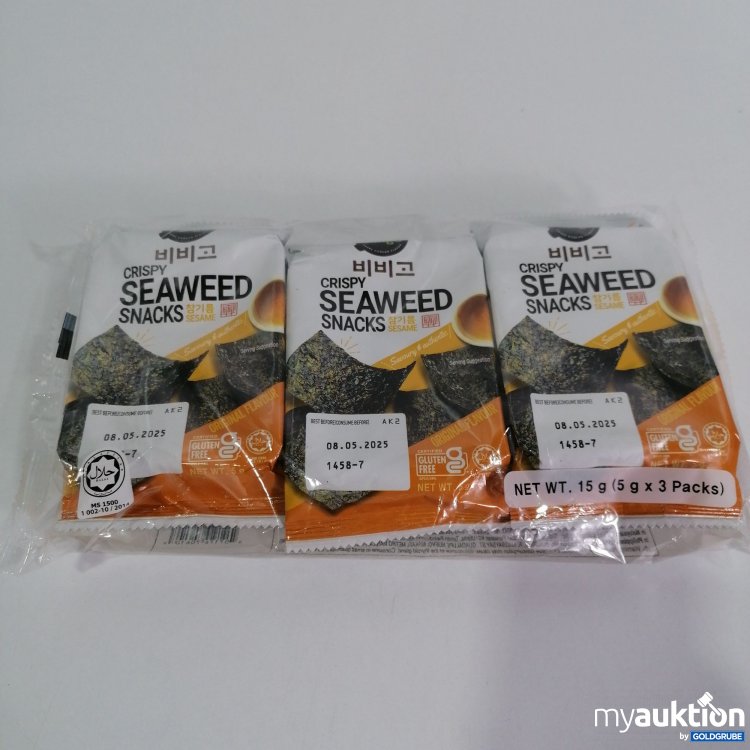 Artikel Nr. 800320: Crispy Seaweed Snacks 3x 5g