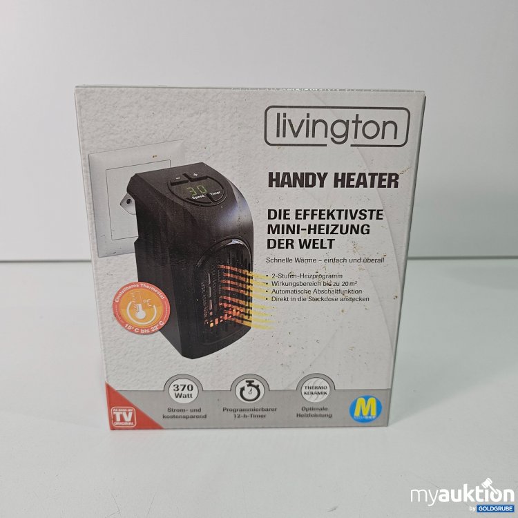 Artikel Nr. 516321: Livington Handy Heater 370Watt 