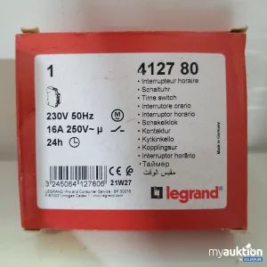 Auktion Legrand 230V 50Hz 16A Schaltuhr