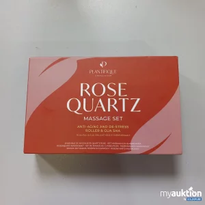 Auktion Plantifique Rose Quartz Massage Set 