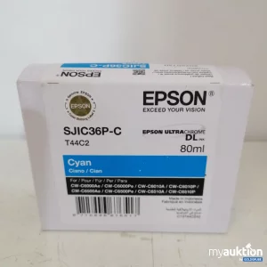 Artikel Nr. 730323: Epson Tintenpatrone Cyan Tinte SJIC36P-C
