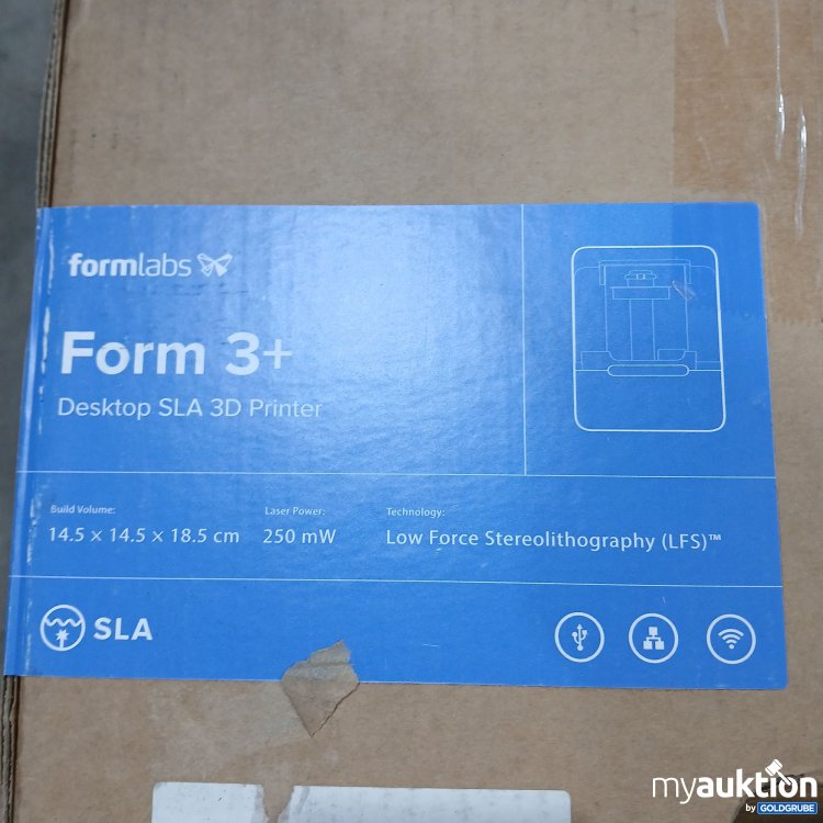 Artikel Nr. 520324: Formulars Form3+ Desktop  SLA 3D Printer 