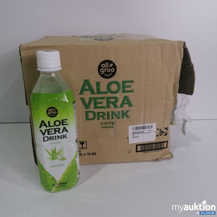 Artikel Nr. 790324: All Groo Aloe Vera Drink Original 12x 500ml 