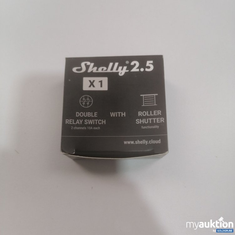 Artikel Nr. 778326: Shelly 2.5 Double Relay Switch 