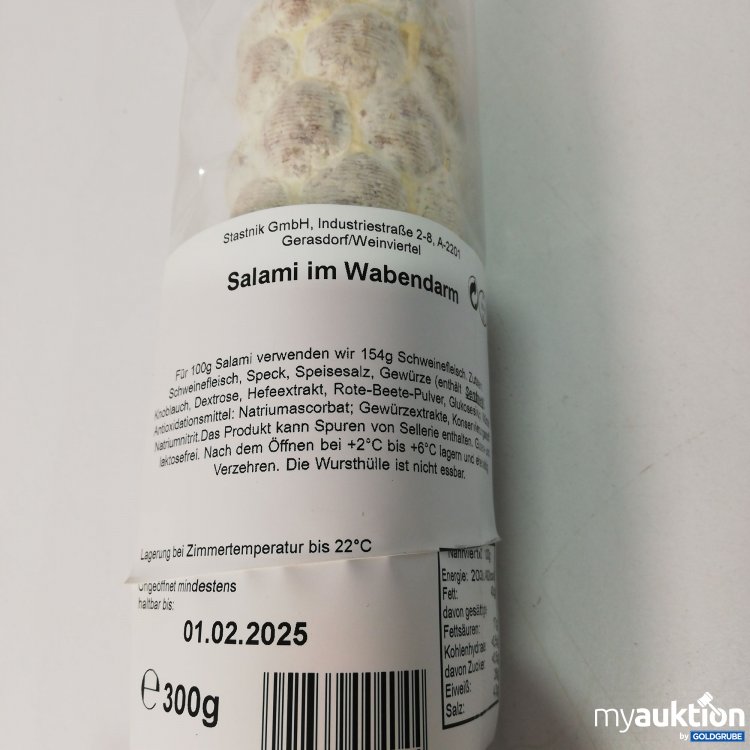 Artikel Nr. 785326: Salami im Wabendarm 300g