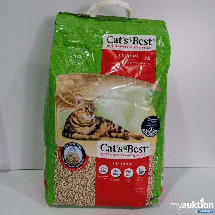 Artikel Nr. 796326: Cat's Best Original Katzenstreu Pflanzlich  8.6kg 