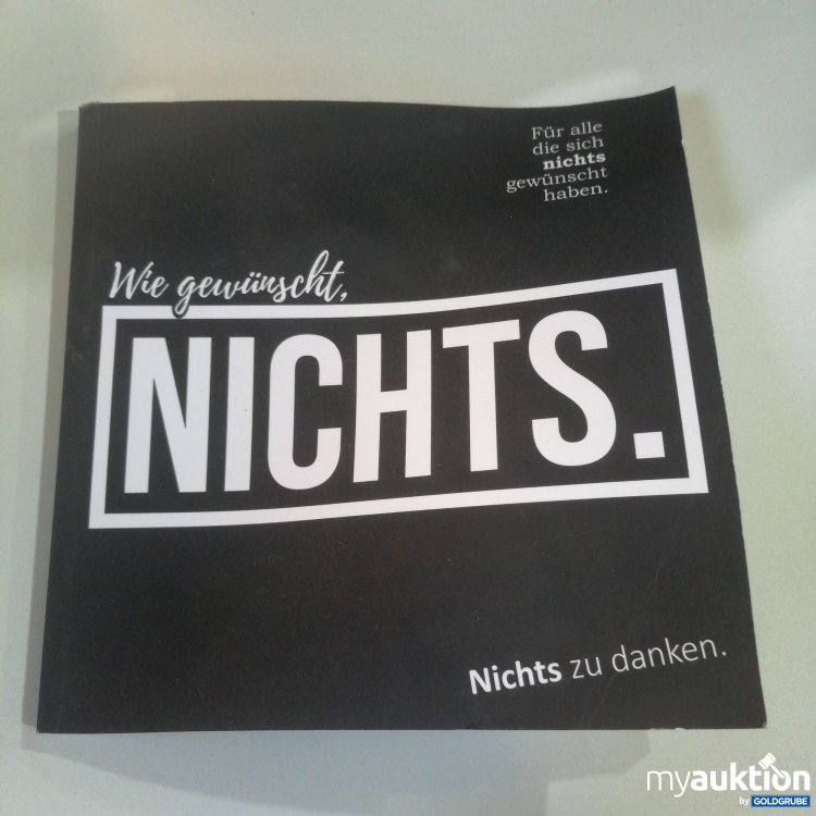 Artikel Nr. 753328: "Nichts - Das Nicht-Geschenk"