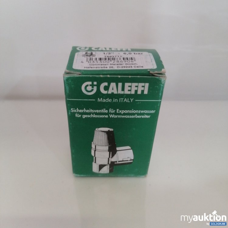 Artikel Nr. 751329: Caleffi Sicherheitsventil 1/2"