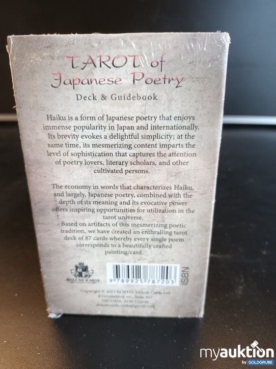 Artikel Nr. 390331: Teures Originalverpacktes Tarot of Japanese Poetry Deck & Guidebook 