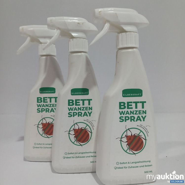 Artikel Nr. 783331: Silberkraft Bettwanzenspray 3x500ml