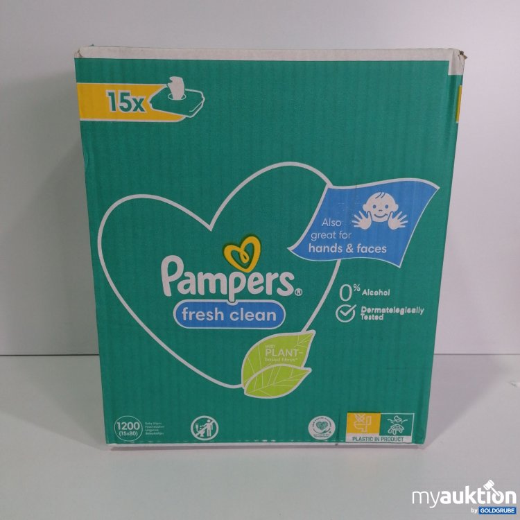 Artikel Nr. 792332: Pampers Feuchttücher 15x80stk