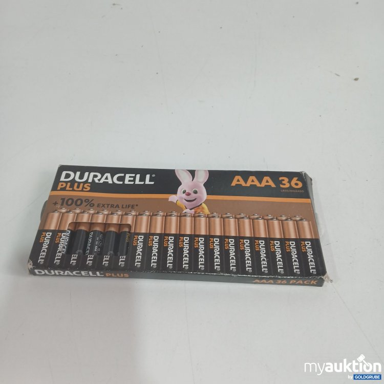 Artikel Nr. 809333 Artikel Nr. 809333: Duracell Plus AAA Batterien 36Stk