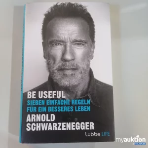 Auktion "Be Useful: Lebensregeln von Schwarzenegger"