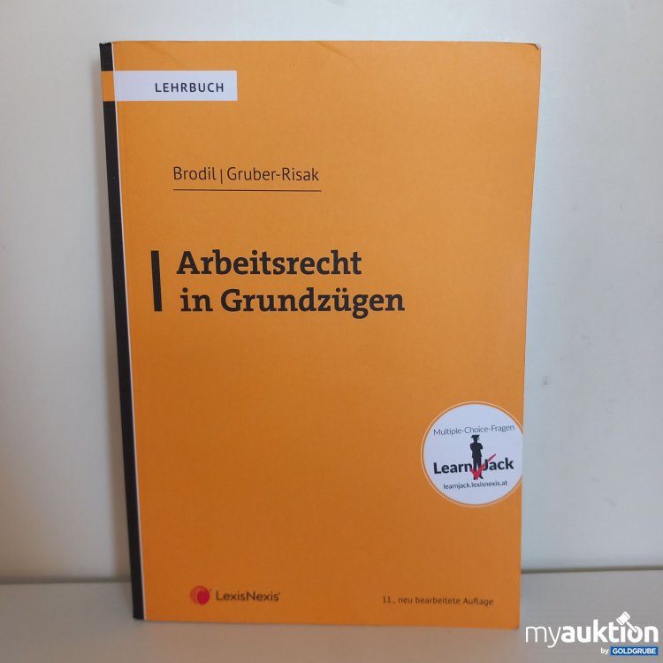 Artikel Nr. 746335: "Arbeitsrecht in Grundzügen Buch"