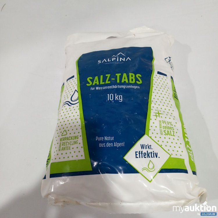 Artikel Nr. 790335: Salpina Salz Tabs für Wasserenthärtungsanlagen 10kg