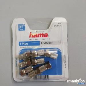 Artikel Nr. 757335: hama F-Stecker/ Schraubbar 8Stk 