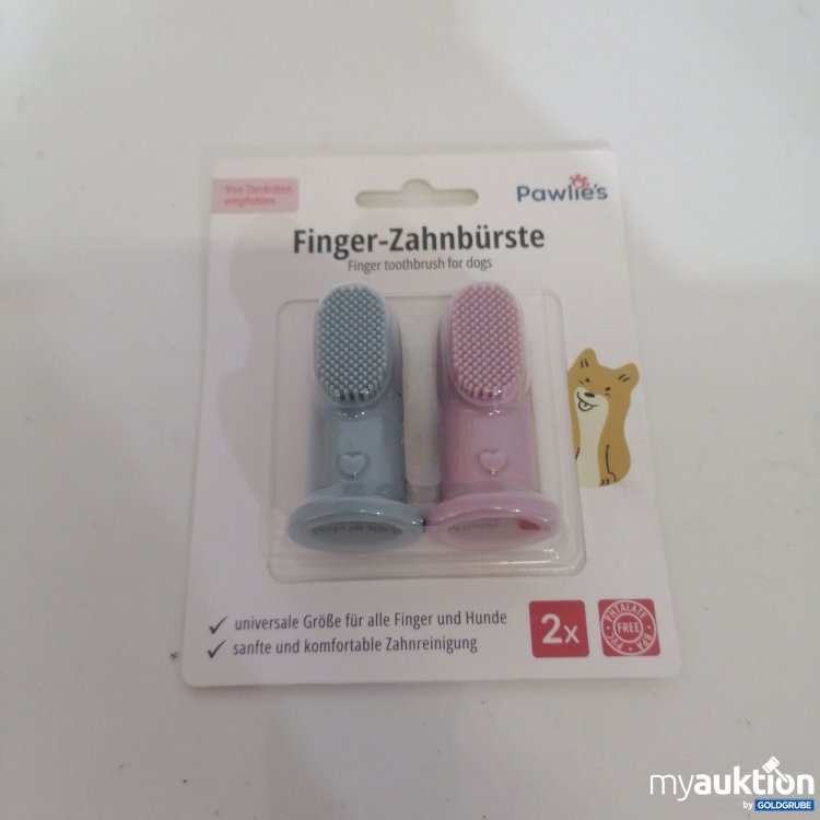 Artikel Nr. 748338: Pawlie's Finger Zahnbürste 2 Stück 