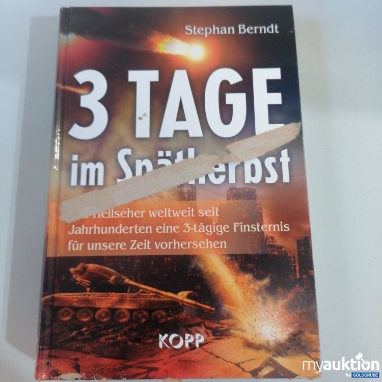 Artikel Nr. 753339: "3 Tage im Spätherbst"