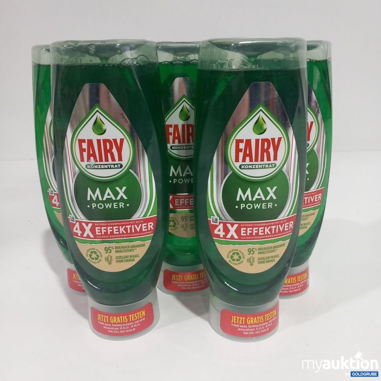 Artikel Nr. 783340: Fairy Max Power Geschirrspülmittel 5x545ml