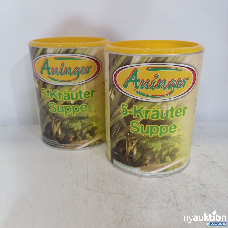 Artikel Nr. 725342: Auinger 5-Kräuter Suppe 2x350g