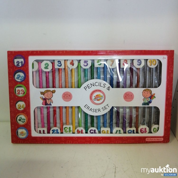 Artikel Nr. 425346: Pencils & Eraser Set