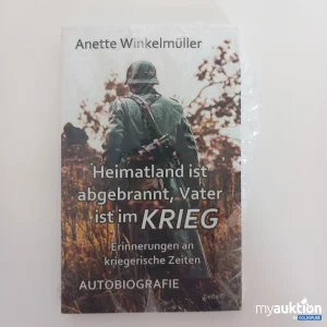 Auktion Erinnerungen an Kriegszeiten Autobiografie, Anette Winkelmüller