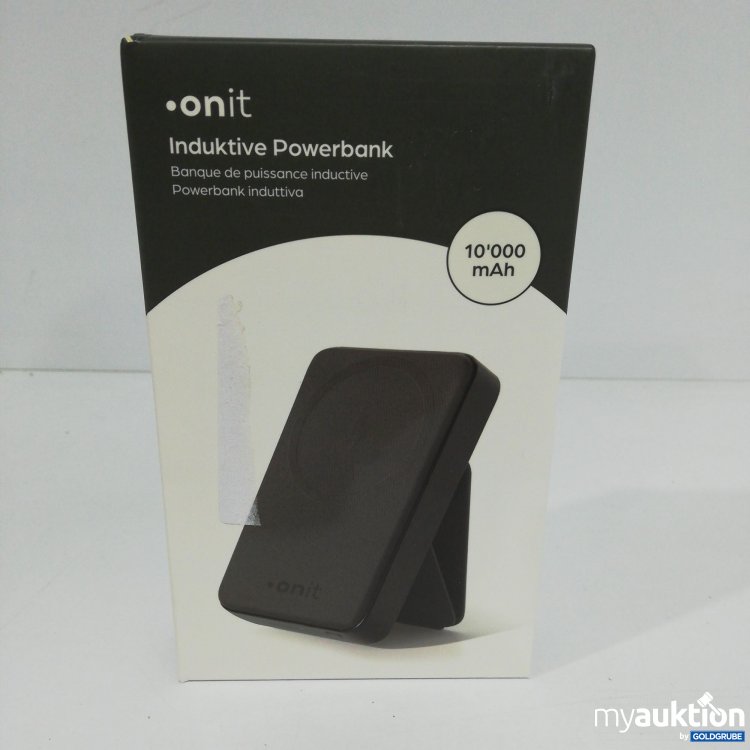 Artikel Nr. 385349: Onit Induktiv Powerbank 10000 mAh