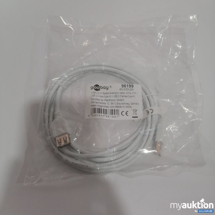 Artikel Nr. 778350: Goobay USB 2.0 Hi-Speed Cable 3m