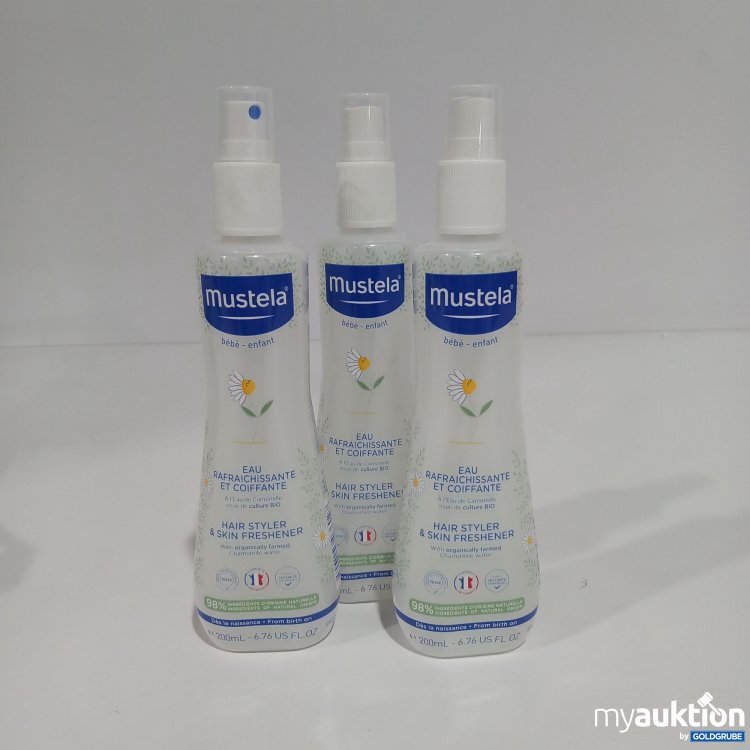 Artikel Nr. 790350: Mustela Hair styler & skin freshener 3x200ml