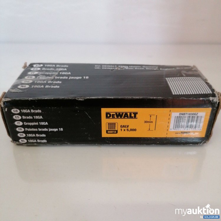 Artikel Nr. 752351: DeWalt 18GA Brads 