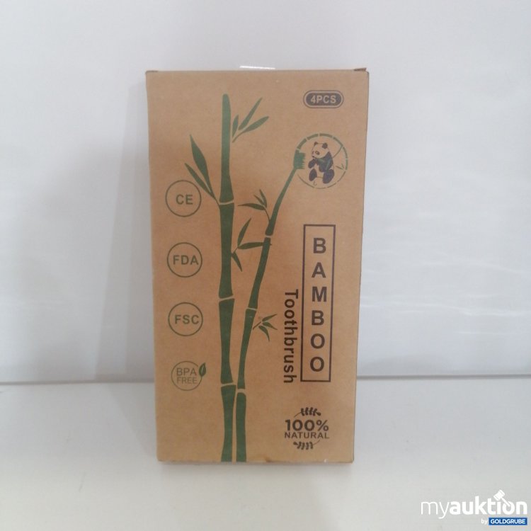 Artikel Nr. 754351: Bamboo Toothbrush 4 Stück 