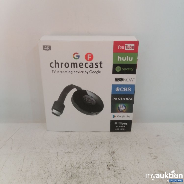 Artikel Nr. 737352: Chromecast TV streaming device by Google 