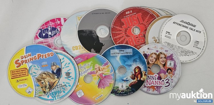 Artikel Nr. 362353: Konvolut DVDs,CDs