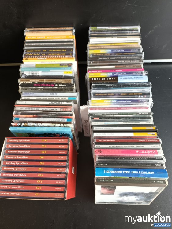 Artikel Nr. 390353: Großposten verschiedene Musik Cds