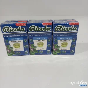 Artikel Nr. 788353: Ricola Schweizer Alpenkräuter Menthol extra stark 6x50g