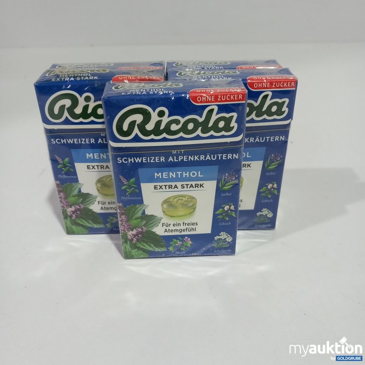 Artikel Nr. 788354: Ricola Menthol extra stark 5x50g