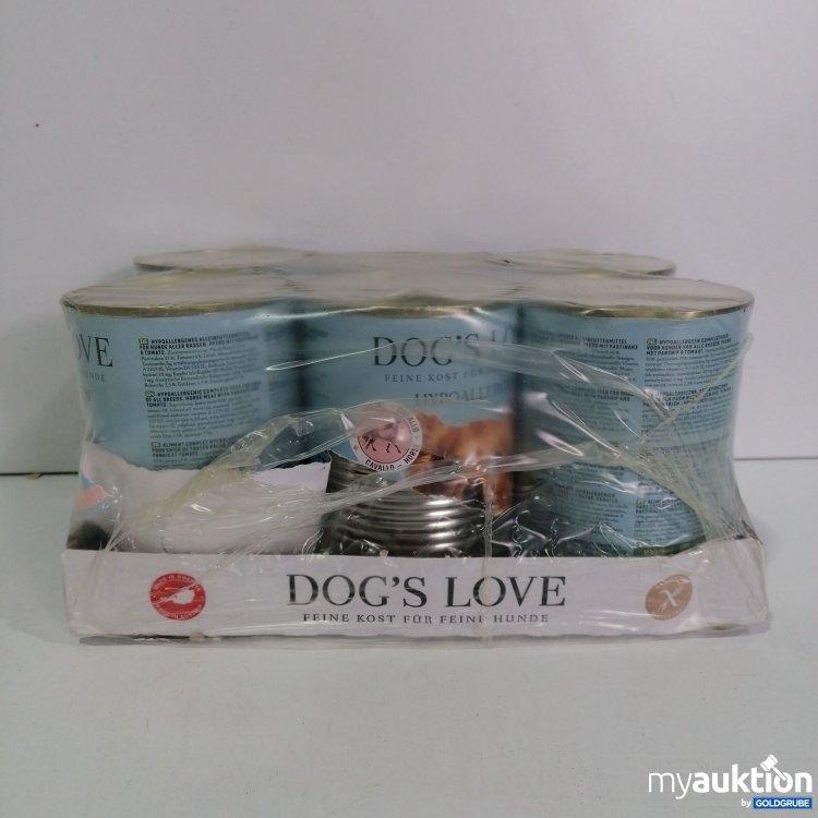 Artikel Nr. 796356: Dog's Love Hypoallergen Pferd 6x400g 