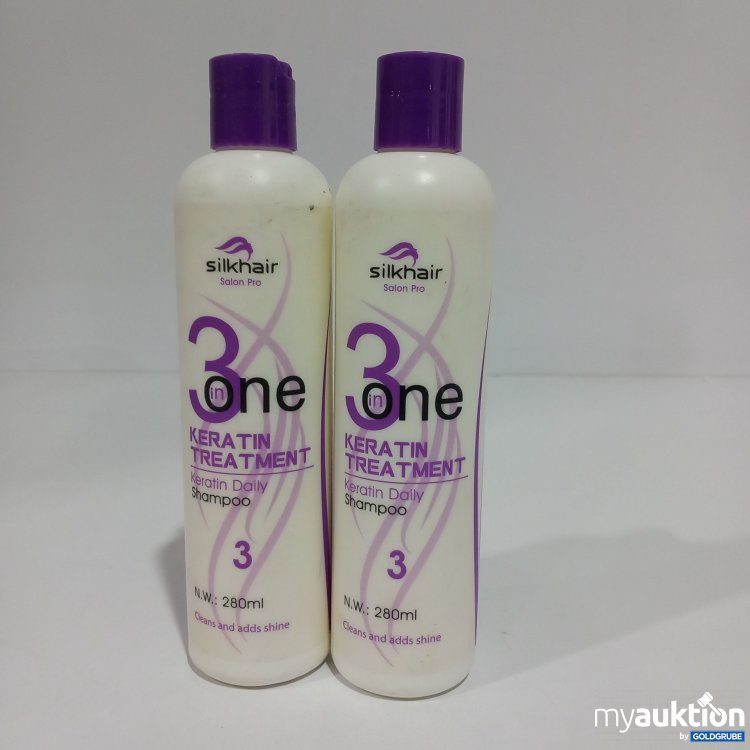 Artikel Nr. 790357: Silkhair 3in1 Keratin Treatment Shampoo 2x280ml