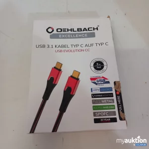 Artikel Nr. 757357: Oehlbach 3.1 Kabel Typ C auf Typ C 