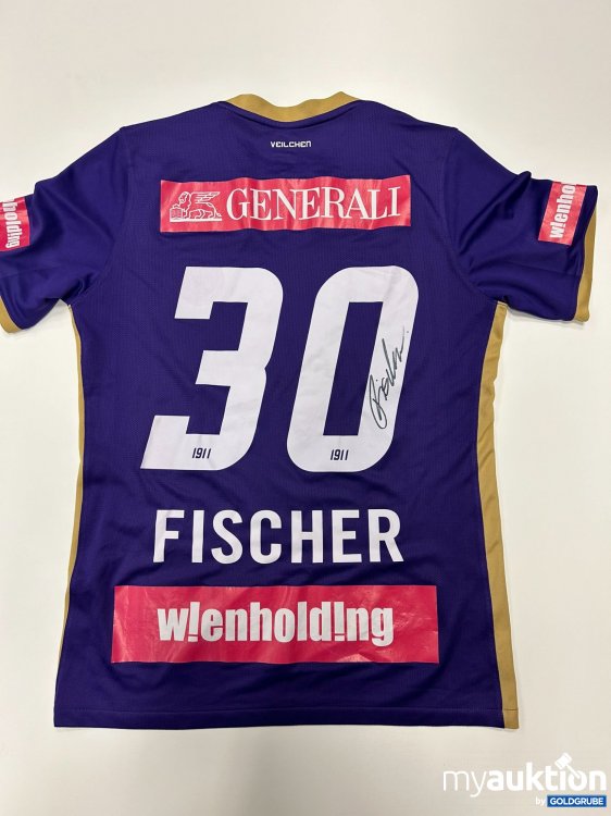 Artikel Nr. 391358: Signiertes Trikot von Manfred Fischer, Fußballer der Austria Wien