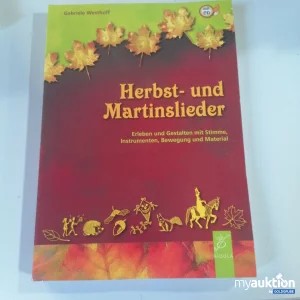 Auktion **Herbst- und Martinslieder Buch**