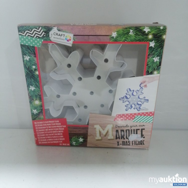 Artikel Nr. 377364: X-Mas DIY Figur Schneeflocke