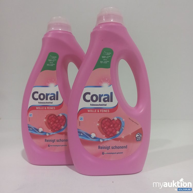 Artikel Nr. 783365: Coral Feinwaschmittel wolle&feines 2x1,15L